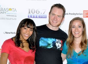 Nikki M. James, Adam Monley and Morgan James Photo