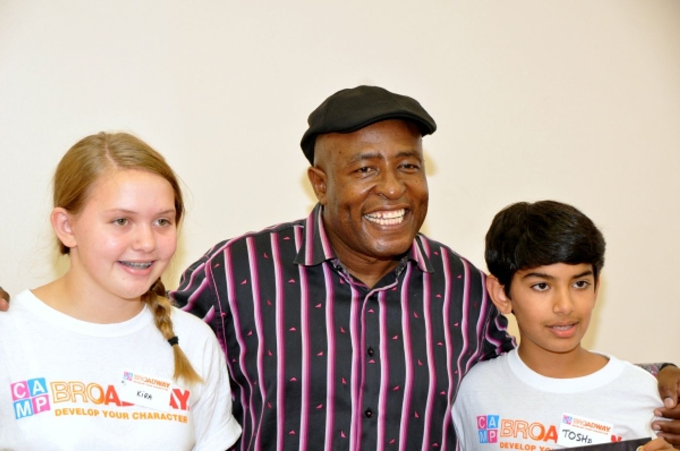 Photo Coverage: Camp Broadway Kids Meet with Ron Kunene! Photo Coverage: Camp Broadway Kids Meet with Ron Kunene! Image