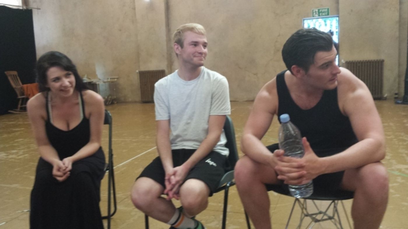 Photo Coverage: Danielle Hope, Lloyd Daniels And Matt Lapinskas Rehearse JOSEPH!  Image