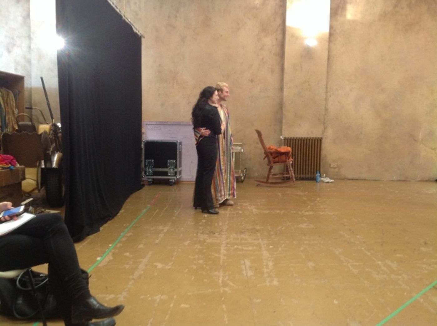 Photo Coverage: Danielle Hope, Lloyd Daniels And Matt Lapinskas Rehearse JOSEPH!  Image