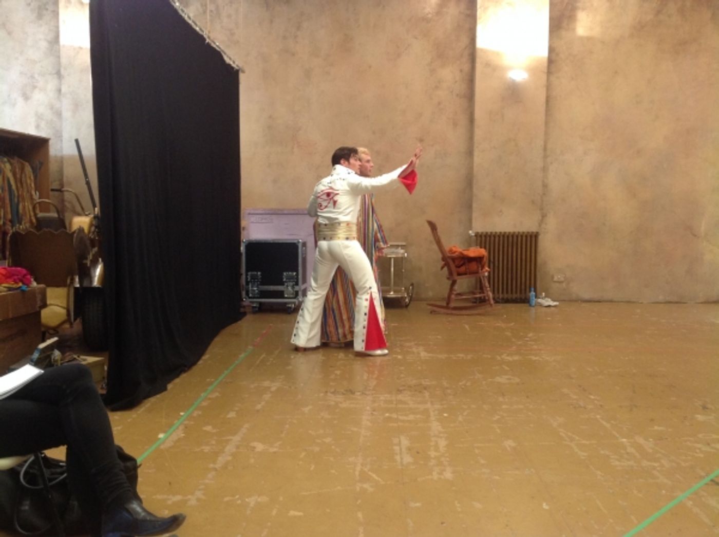 Photo Coverage: Danielle Hope, Lloyd Daniels And Matt Lapinskas Rehearse JOSEPH!  Image