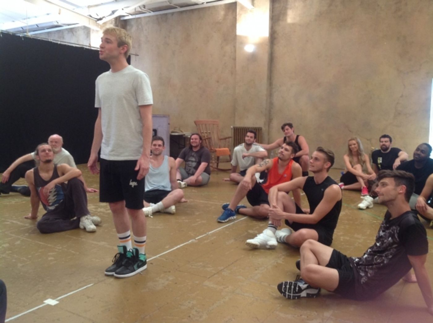 Photo Coverage: Danielle Hope, Lloyd Daniels And Matt Lapinskas Rehearse JOSEPH!  Image