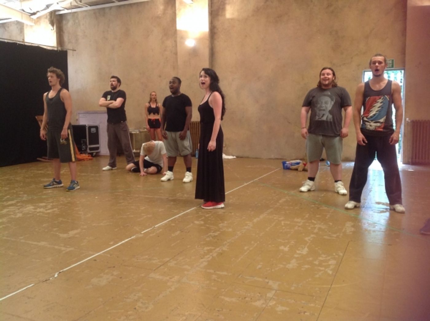 Photo Coverage: Danielle Hope, Lloyd Daniels And Matt Lapinskas Rehearse JOSEPH!  Image