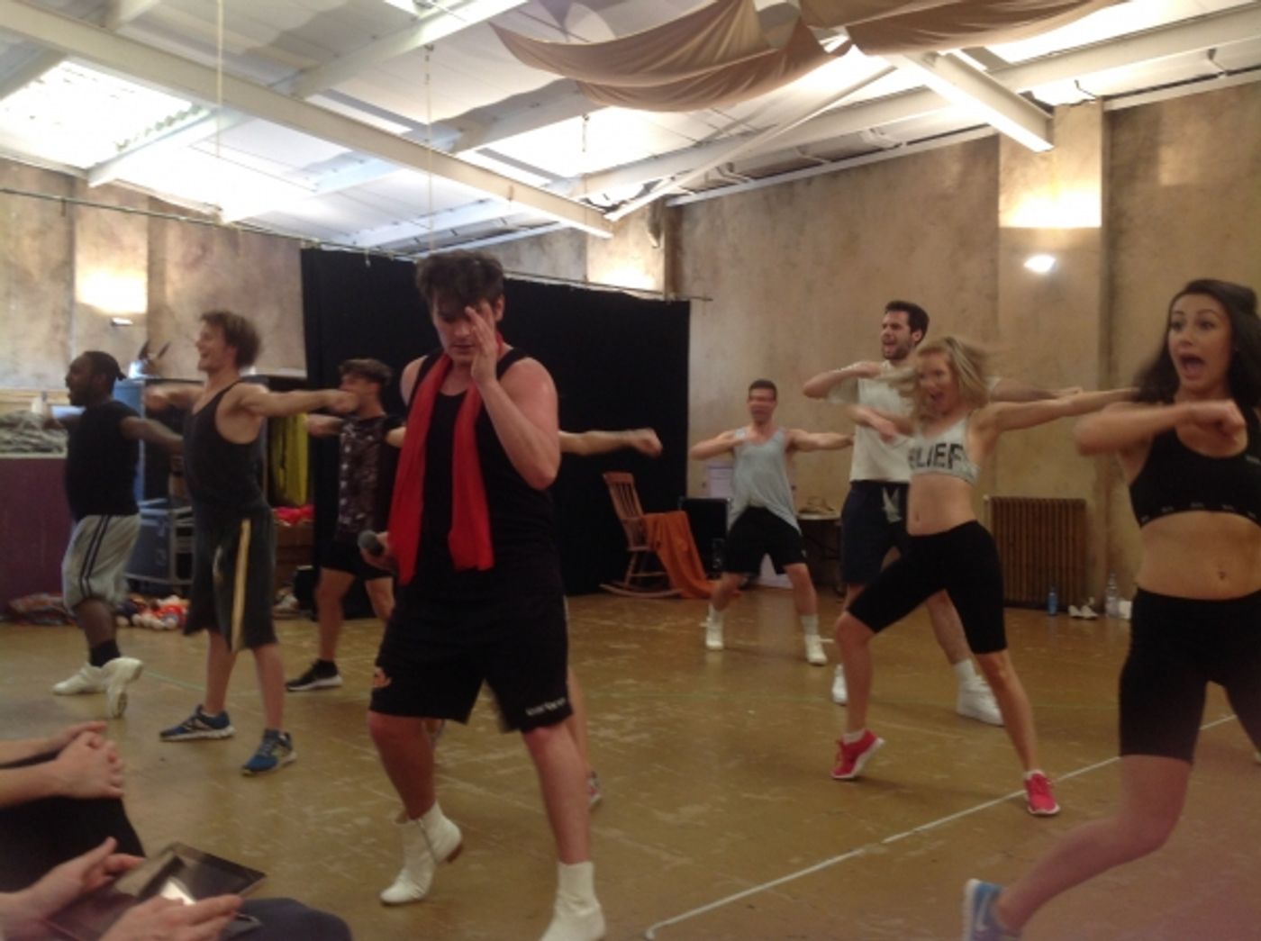 Photo Coverage: Danielle Hope, Lloyd Daniels And Matt Lapinskas Rehearse JOSEPH!  Image