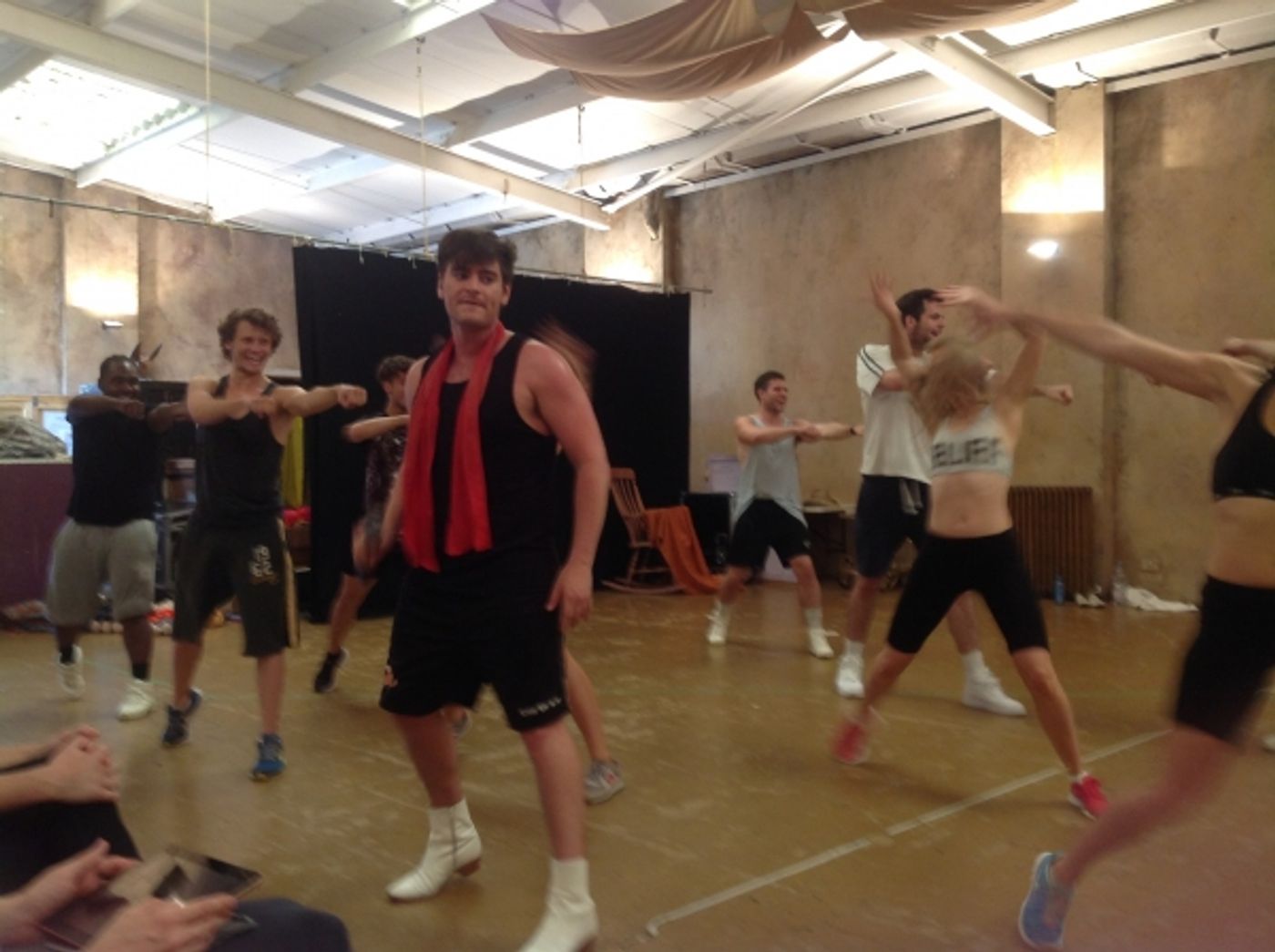 Photo Coverage: Danielle Hope, Lloyd Daniels And Matt Lapinskas Rehearse JOSEPH!  Image