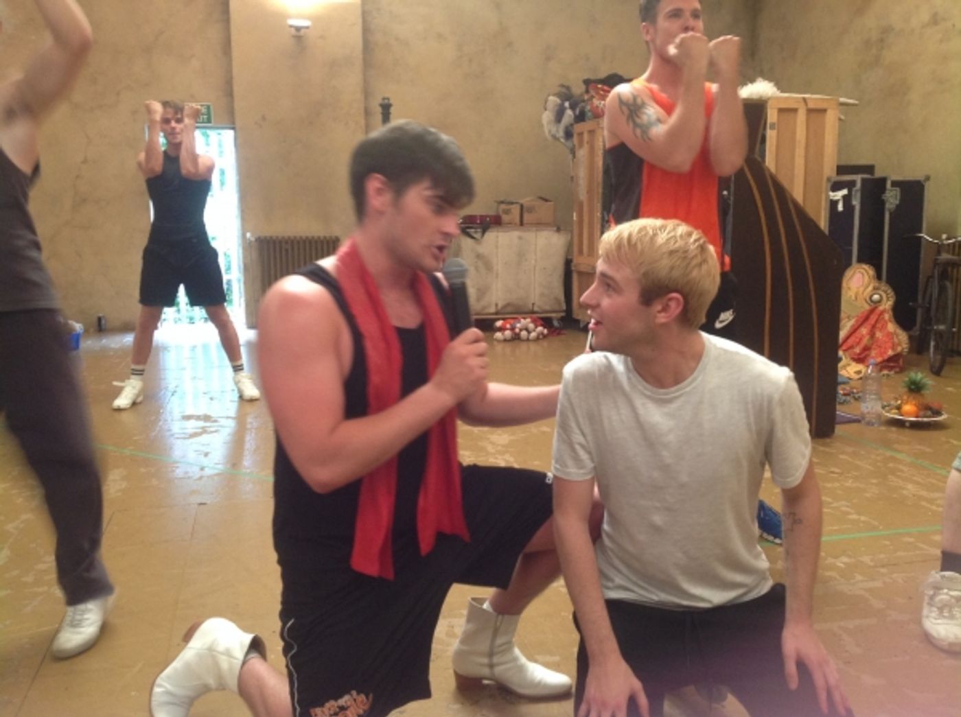 Photo Coverage: Danielle Hope, Lloyd Daniels And Matt Lapinskas Rehearse JOSEPH!  Image