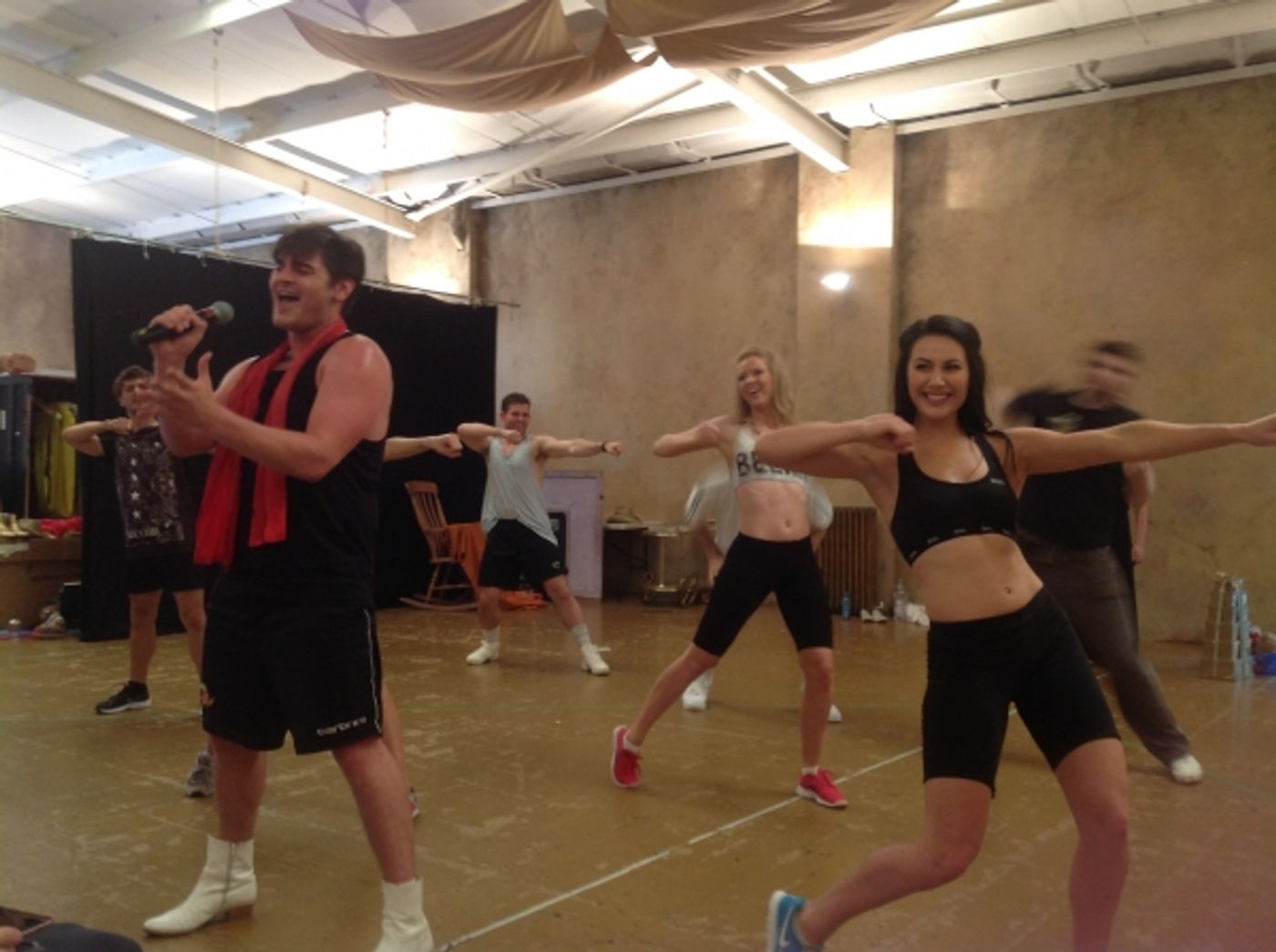 Photo Coverage: Danielle Hope, Lloyd Daniels And Matt Lapinskas Rehearse JOSEPH!  Image