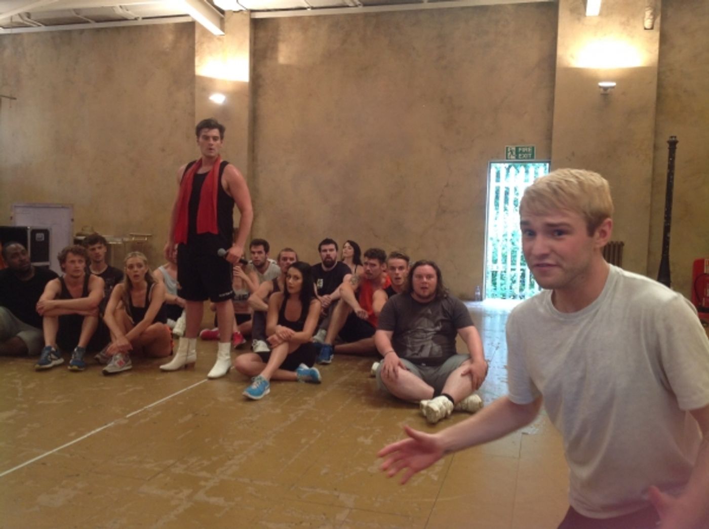 Photo Coverage: Danielle Hope, Lloyd Daniels And Matt Lapinskas Rehearse JOSEPH!  Image