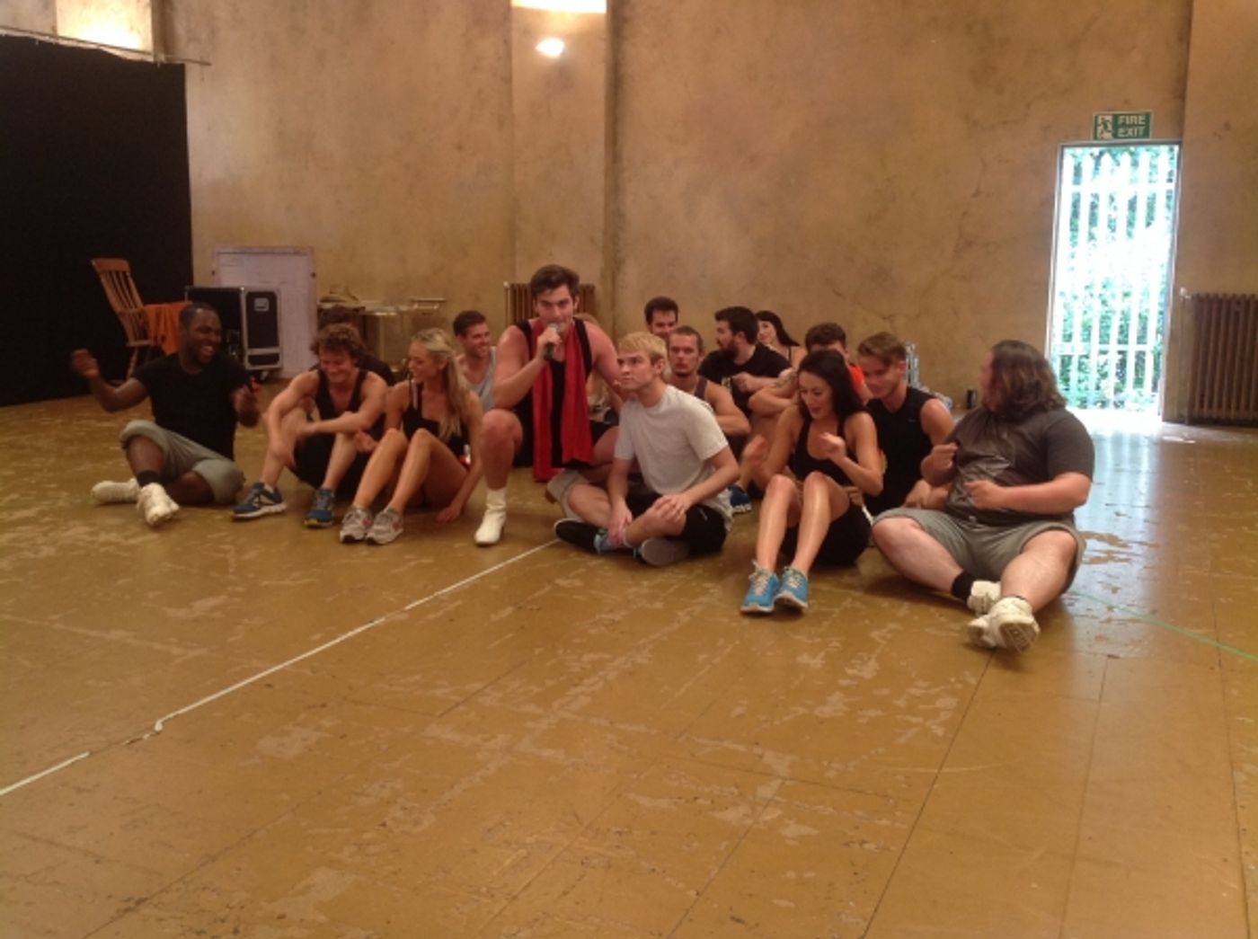 Photo Coverage: Danielle Hope, Lloyd Daniels And Matt Lapinskas Rehearse JOSEPH!  Image