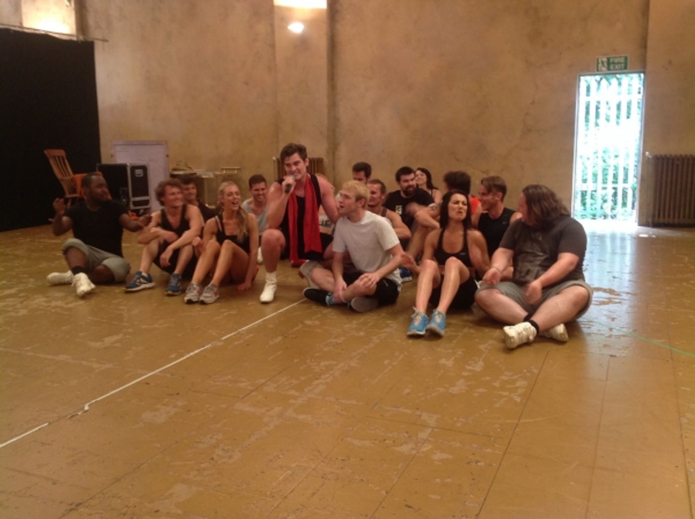 Photo Coverage: Danielle Hope, Lloyd Daniels And Matt Lapinskas Rehearse JOSEPH!  Image