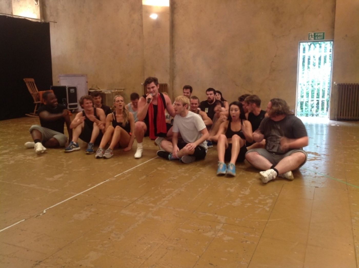 Photo Coverage: Danielle Hope, Lloyd Daniels And Matt Lapinskas Rehearse JOSEPH!  Image