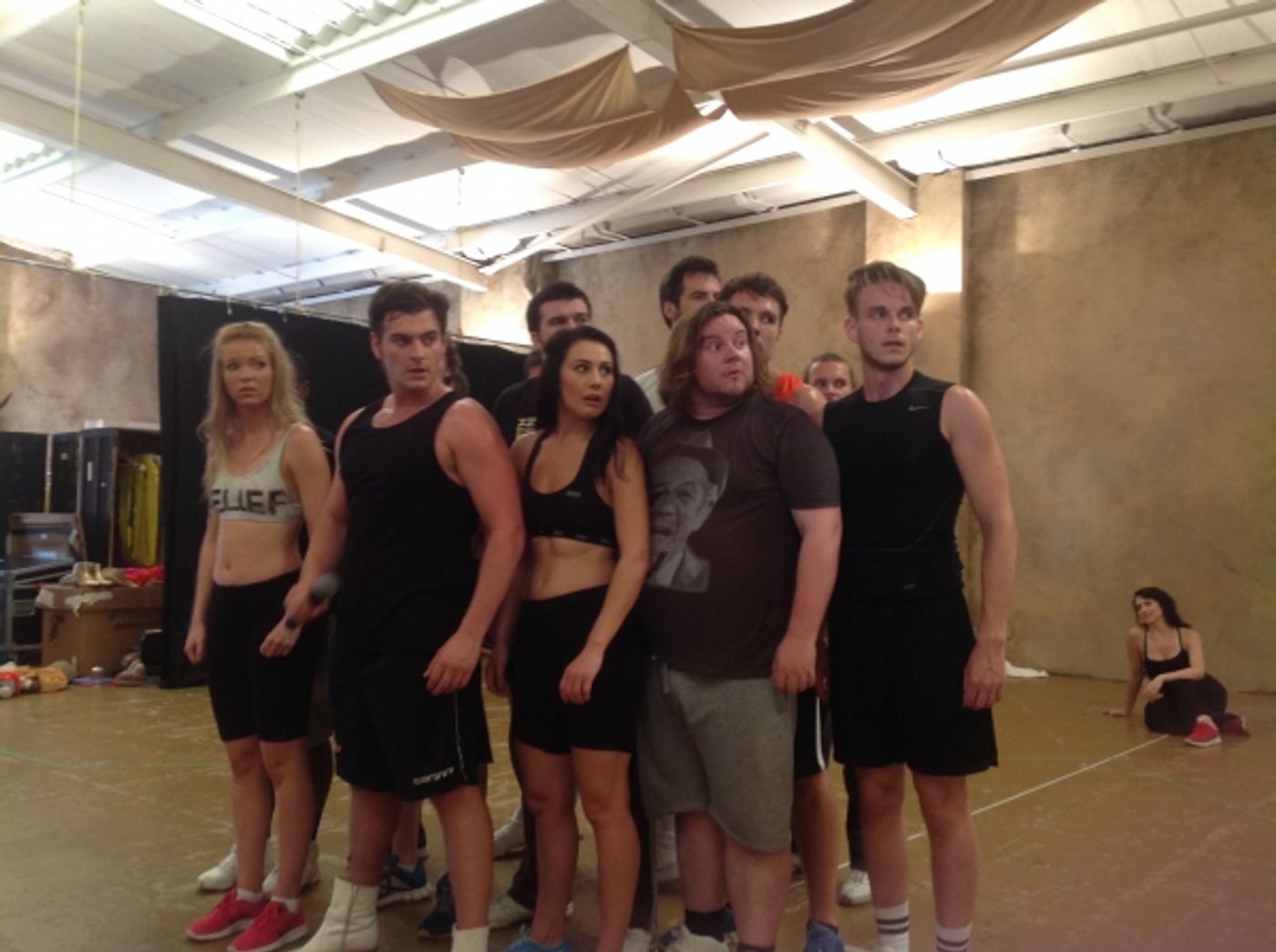 Photo Coverage: Danielle Hope, Lloyd Daniels And Matt Lapinskas Rehearse JOSEPH!  Image