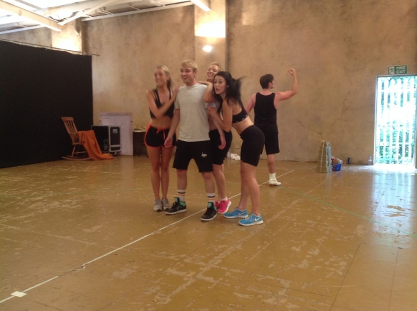 Photo Coverage: Danielle Hope, Lloyd Daniels And Matt Lapinskas Rehearse JOSEPH!  Image