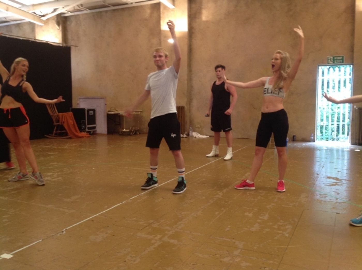 Photo Coverage: Danielle Hope, Lloyd Daniels And Matt Lapinskas Rehearse JOSEPH!  Image