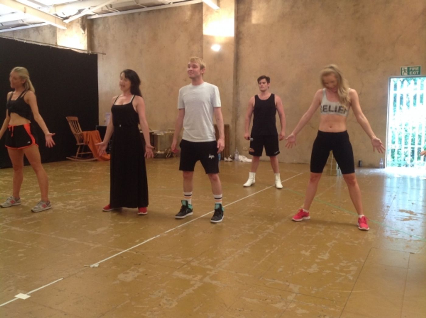 Photo Coverage: Danielle Hope, Lloyd Daniels And Matt Lapinskas Rehearse JOSEPH!  Image