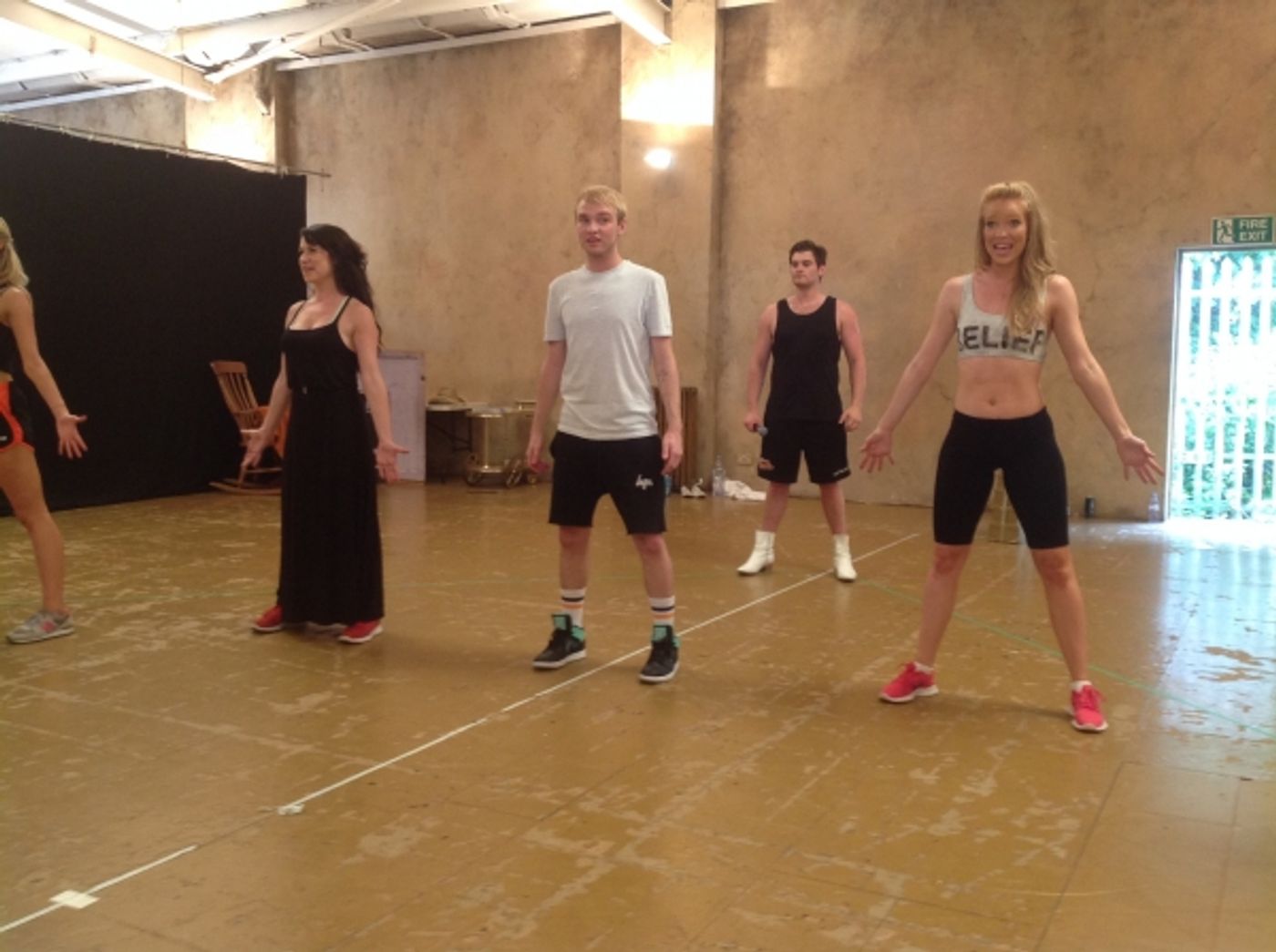 Photo Coverage: Danielle Hope, Lloyd Daniels And Matt Lapinskas Rehearse JOSEPH!  Image