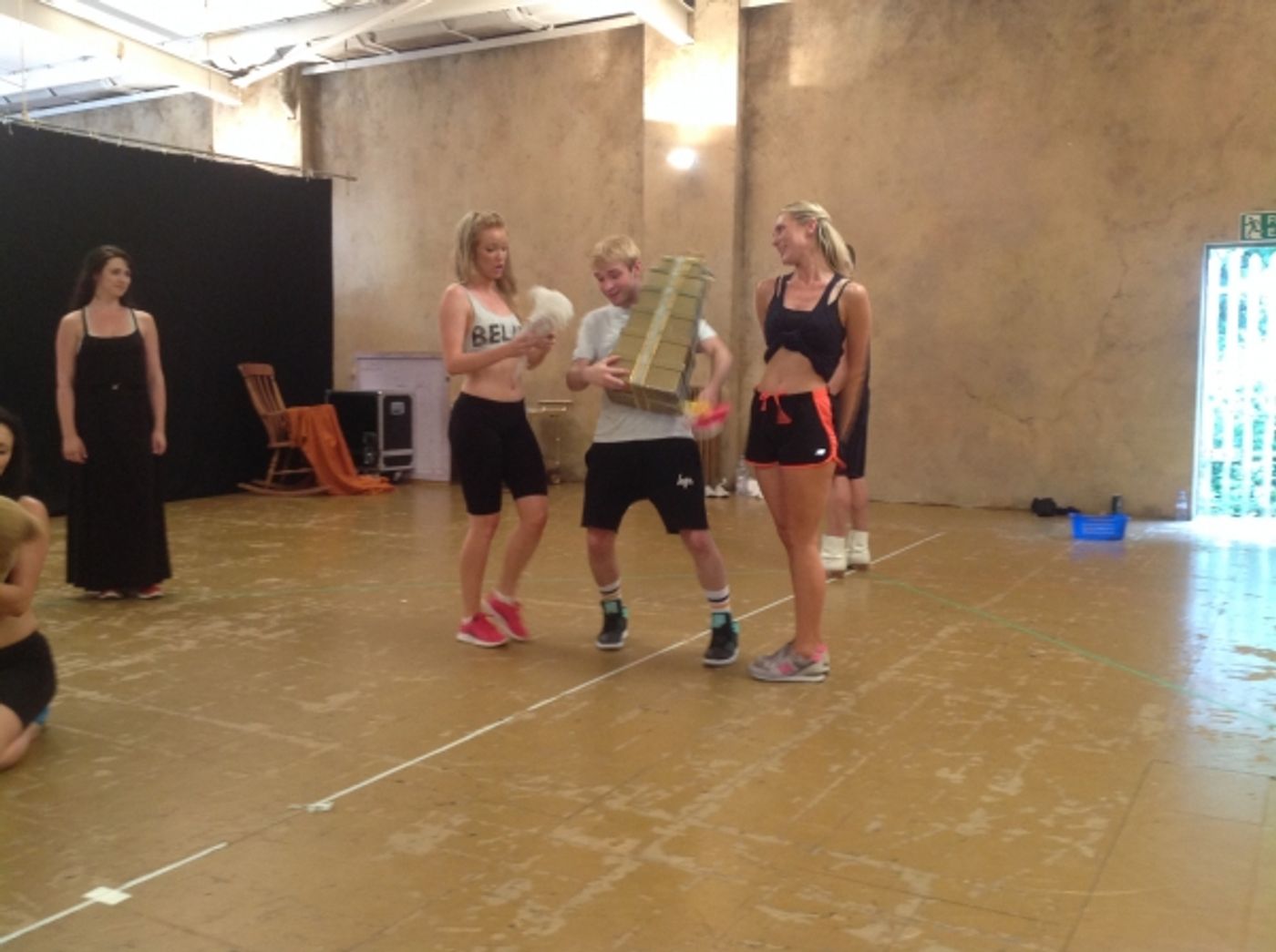 Photo Coverage: Danielle Hope, Lloyd Daniels And Matt Lapinskas Rehearse JOSEPH!  Image