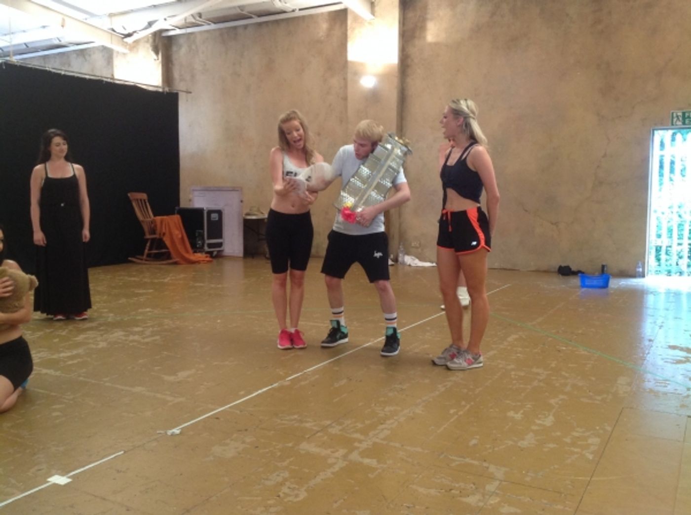 Photo Coverage: Danielle Hope, Lloyd Daniels And Matt Lapinskas Rehearse JOSEPH!  Image