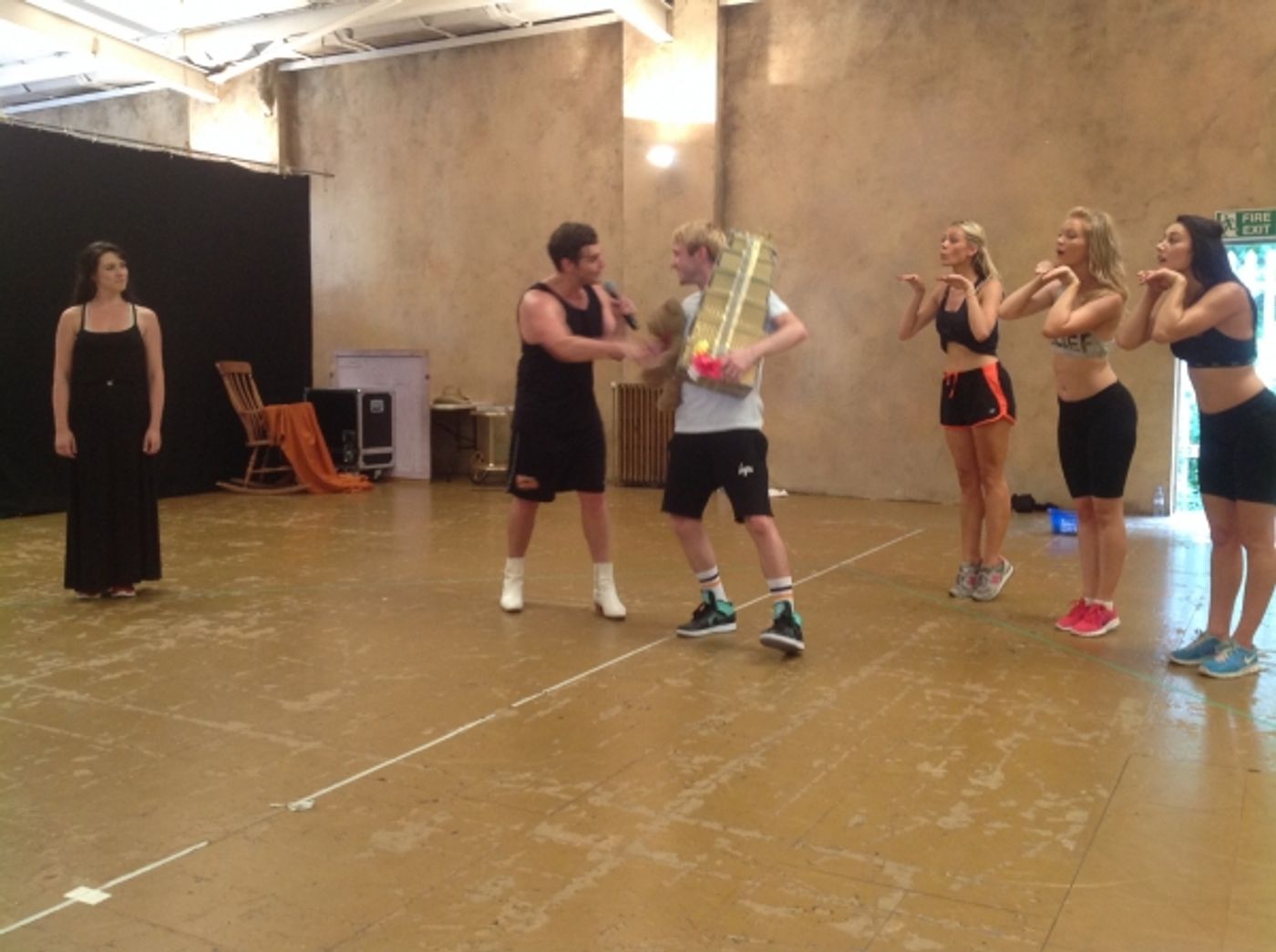 Photo Coverage: Danielle Hope, Lloyd Daniels And Matt Lapinskas Rehearse JOSEPH!  Image