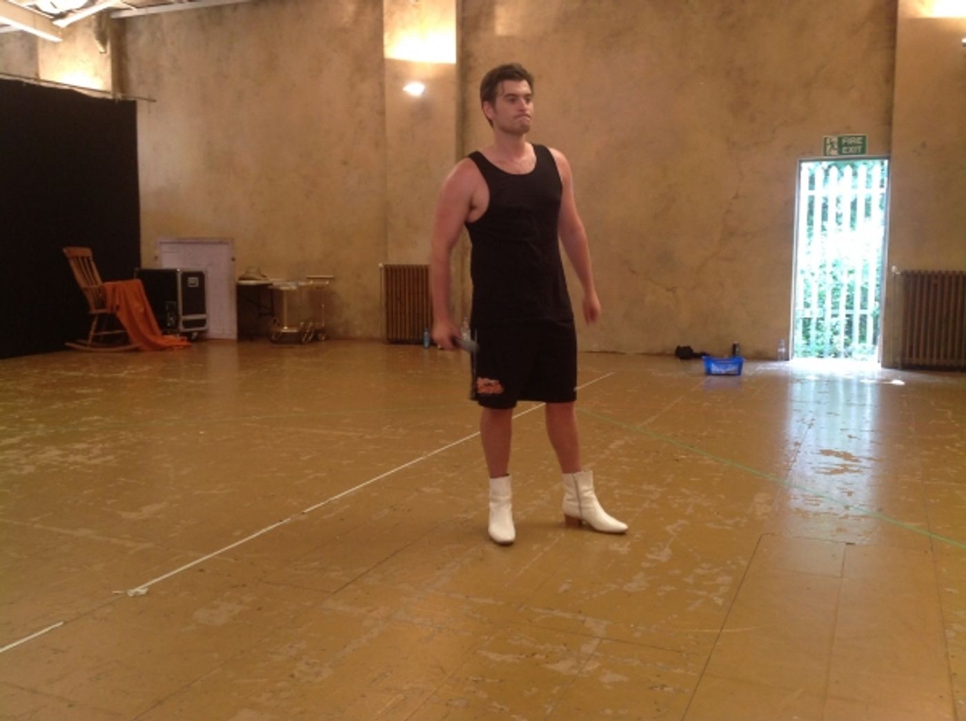 Photo Coverage: Danielle Hope, Lloyd Daniels And Matt Lapinskas Rehearse JOSEPH!  Image
