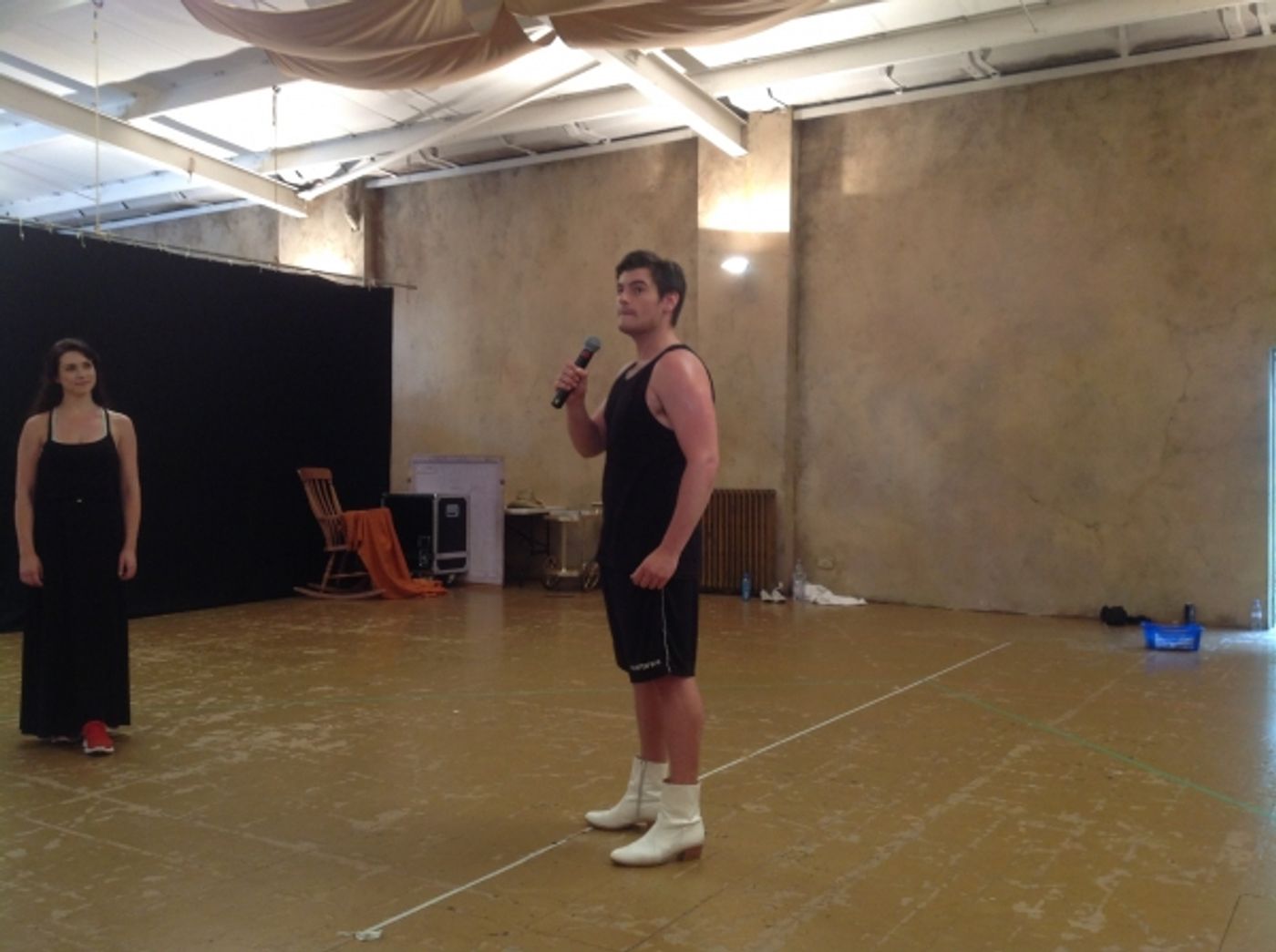 Photo Coverage: Danielle Hope, Lloyd Daniels And Matt Lapinskas Rehearse JOSEPH!  Image