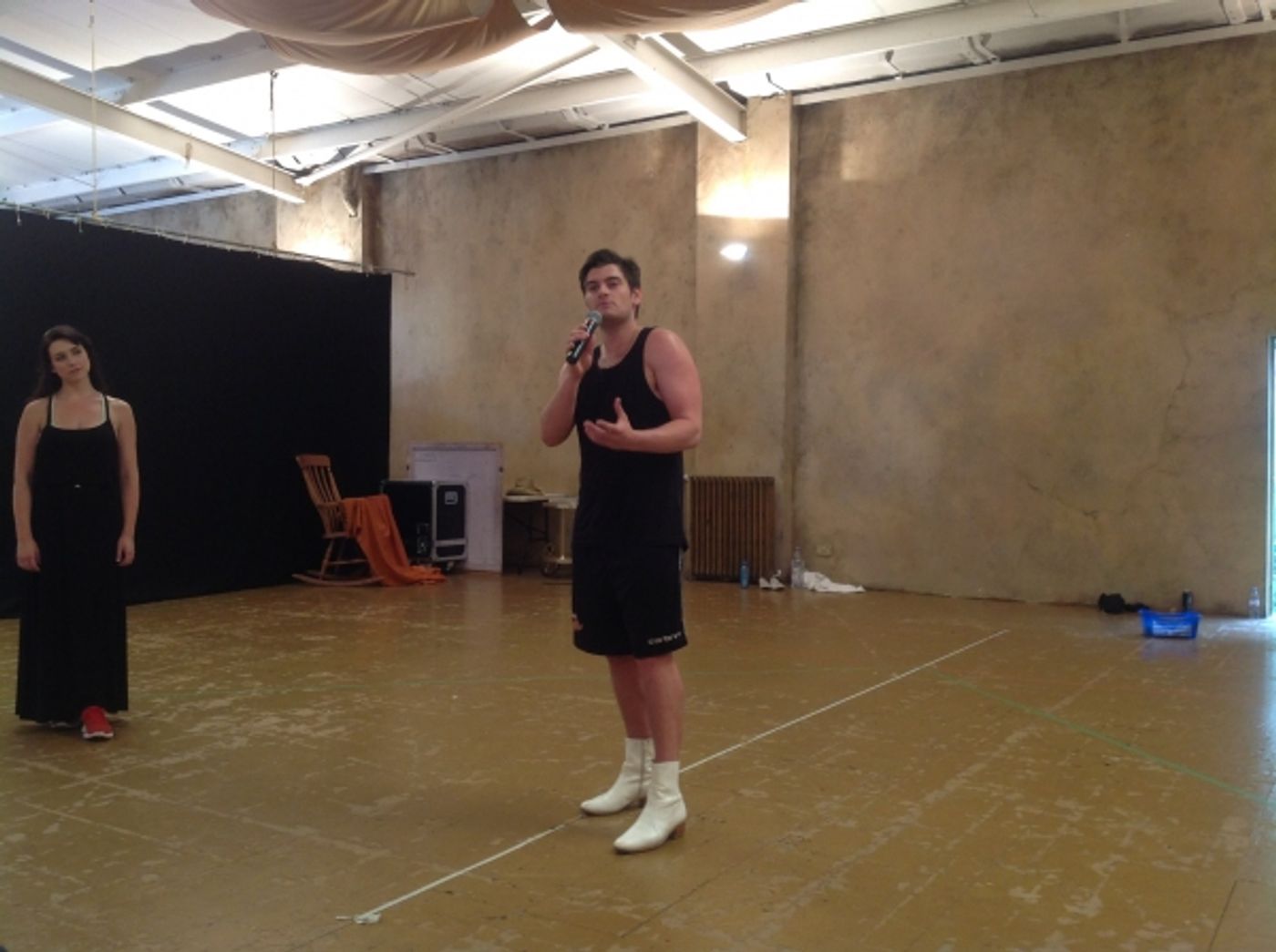 Photo Coverage: Danielle Hope, Lloyd Daniels And Matt Lapinskas Rehearse JOSEPH!  Image