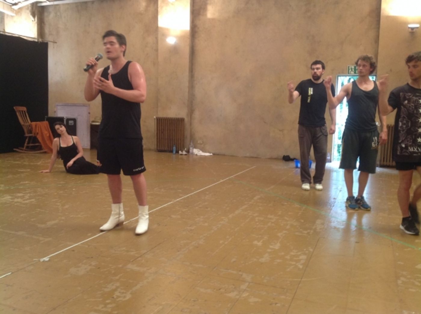 Photo Coverage: Danielle Hope, Lloyd Daniels And Matt Lapinskas Rehearse JOSEPH!  Image