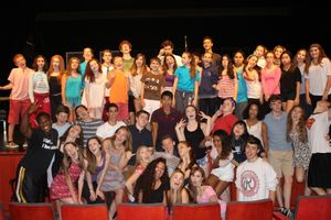 Telly Leung with students at the Paper Mill Playhouse Summer Conservatory @ BroadwayWorld Telly Leung with students at the Paper Mill Playhouse Summer Conservatory Photo