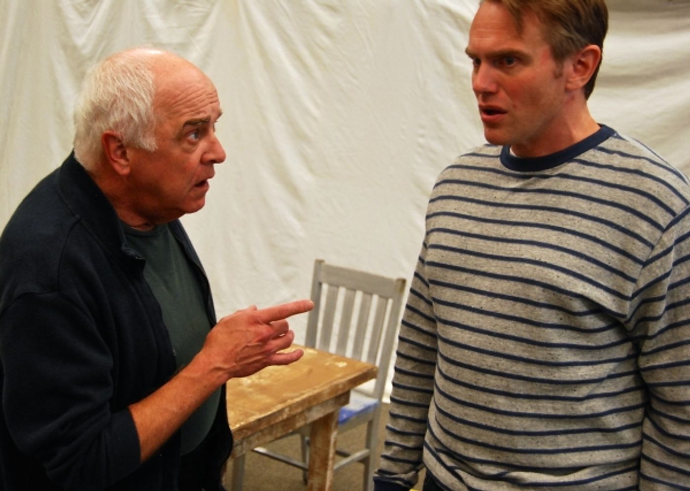 Photo Flash: Rehearsal Photos for Chester Theatre Company's A NUMBER Released!  Image