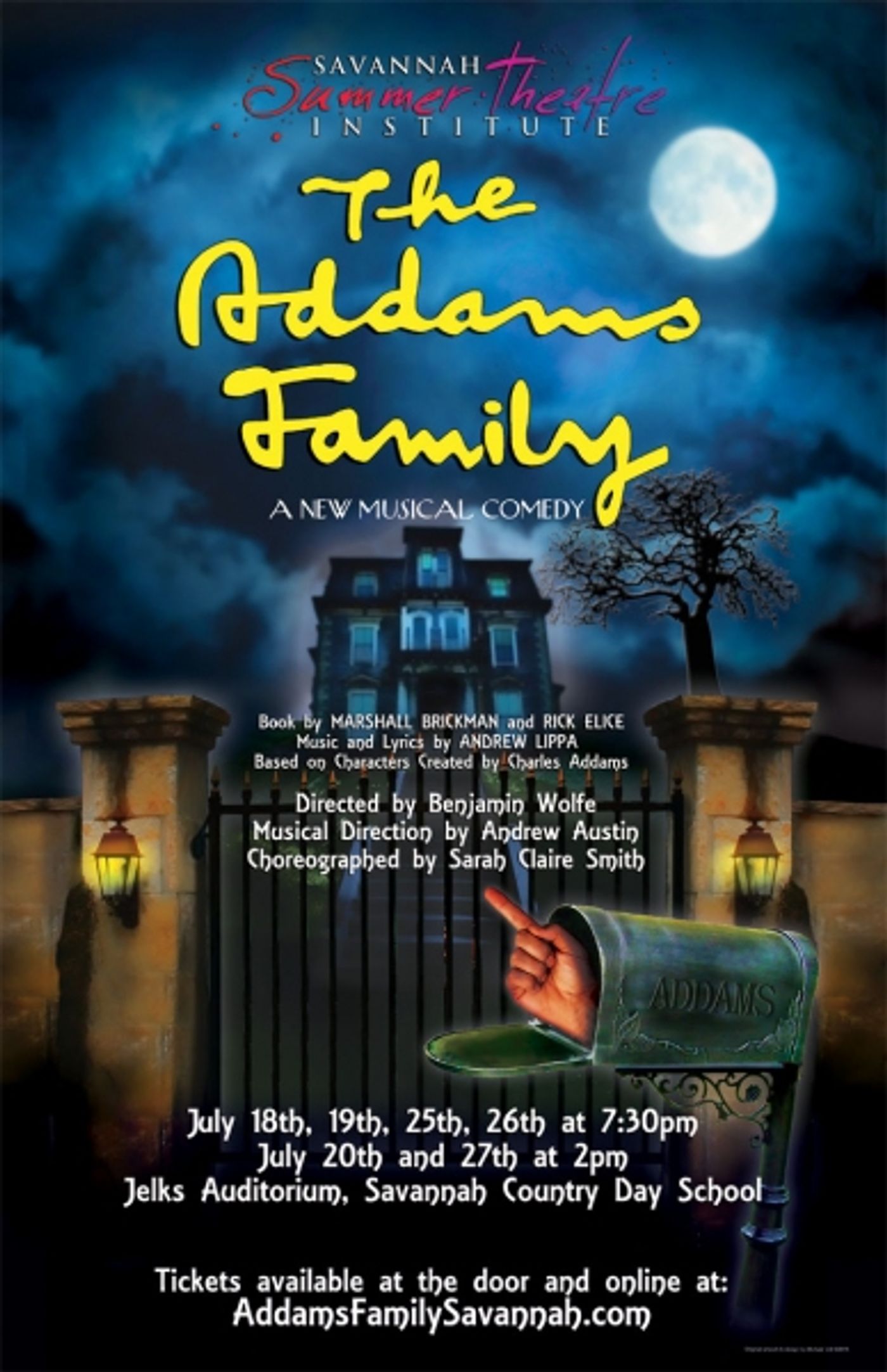Photo Flash: THE ADDAMS FAMILY Musical Opens Tonight in Savannah  Image