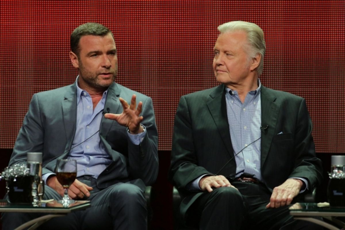 Liev Schreiber and Jon Voight  at 