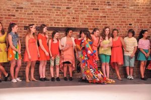 Katie Powers and The Camp Broadway Kids Photo