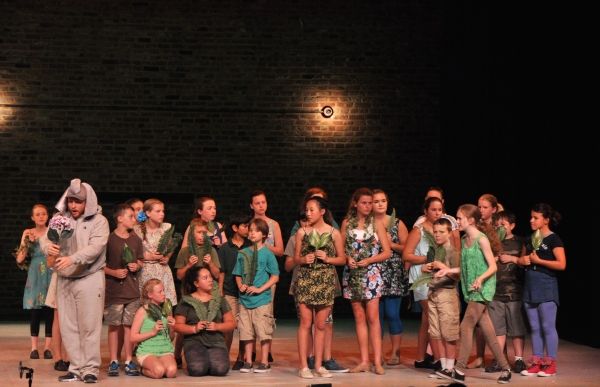 Stephen Orr and The Camp Broadway Kids Photo