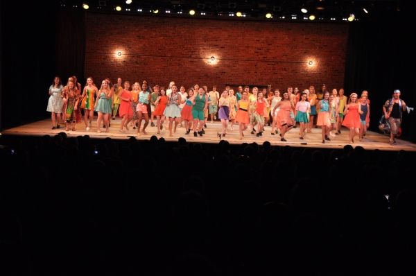 Didi Gomez, Diego Rios and The Camp Broadway Kids Photo