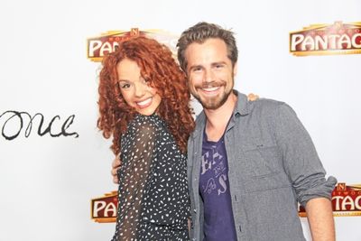 Janet Dacal (In the Heights/Wonderland) with Rider Strong (Boy Meets World) Photo
