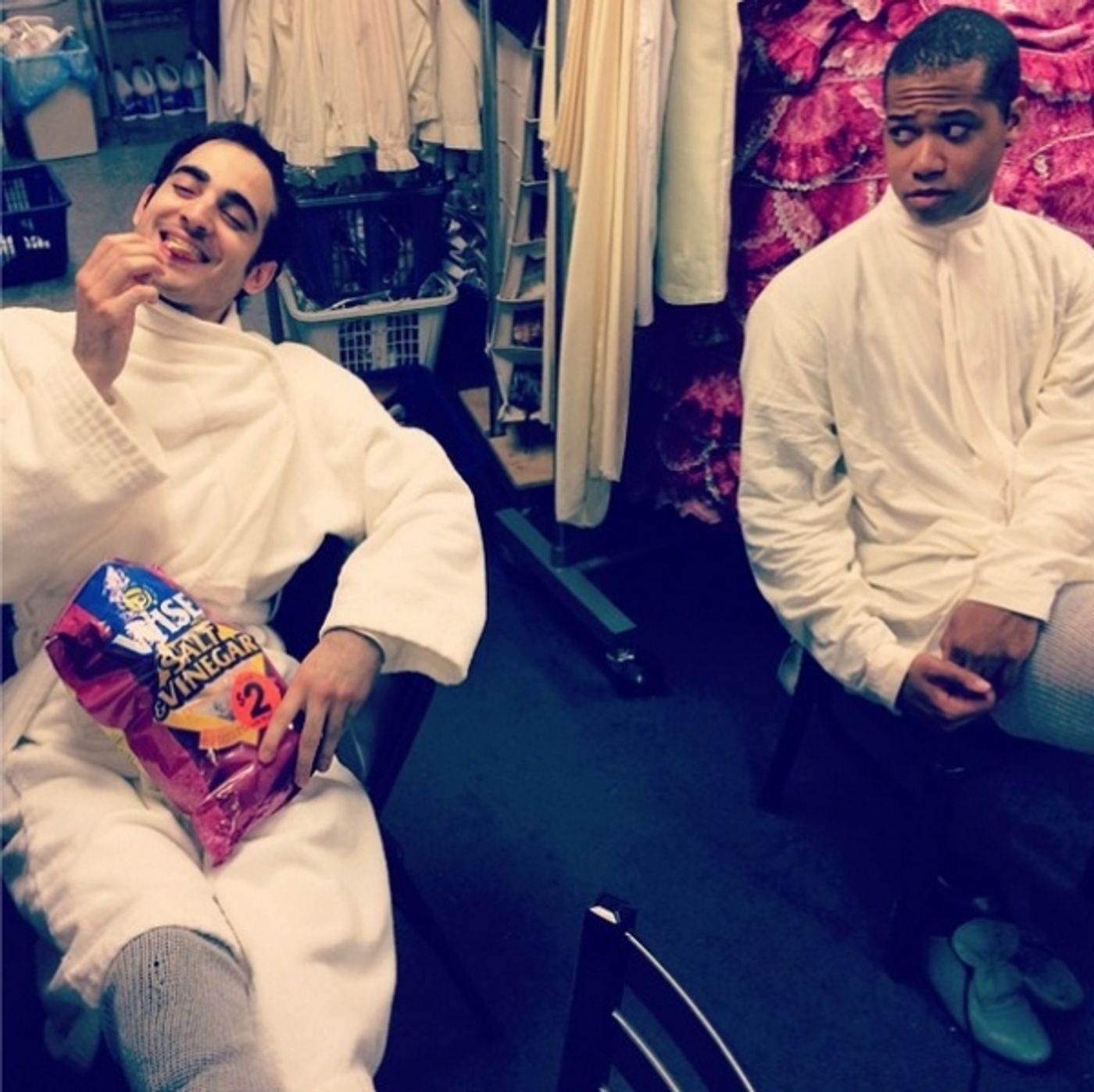 Photo Flash: Saturday Intermission Pics, 7/19- ROCKY Prepares for Closing, BULLETS Celebrates Zach Braff's Movie Release, and More! Photo Flash: Saturday Intermission Pics, 7/19- ROCKY Prepares for Closing, BULLETS Celebrates Zach Braff's Movie Release, and More! Image