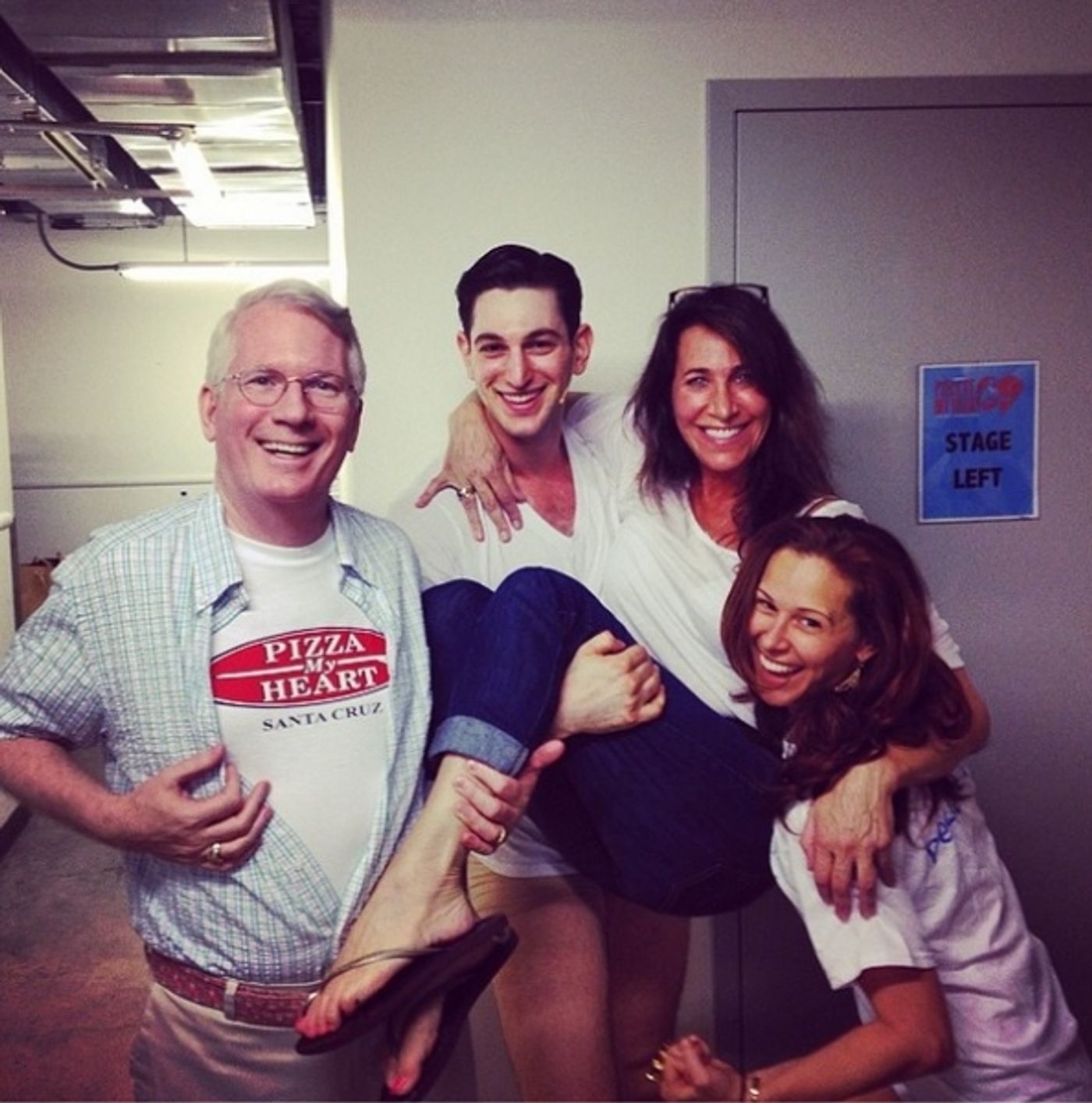 Photo Flash: Saturday Intermission Pics, 7/19- ROCKY Prepares for Closing, BULLETS Celebrates Zach Braff's Movie Release, and More! Photo Flash: Saturday Intermission Pics, 7/19- ROCKY Prepares for Closing, BULLETS Celebrates Zach Braff's Movie Release, and More! Image