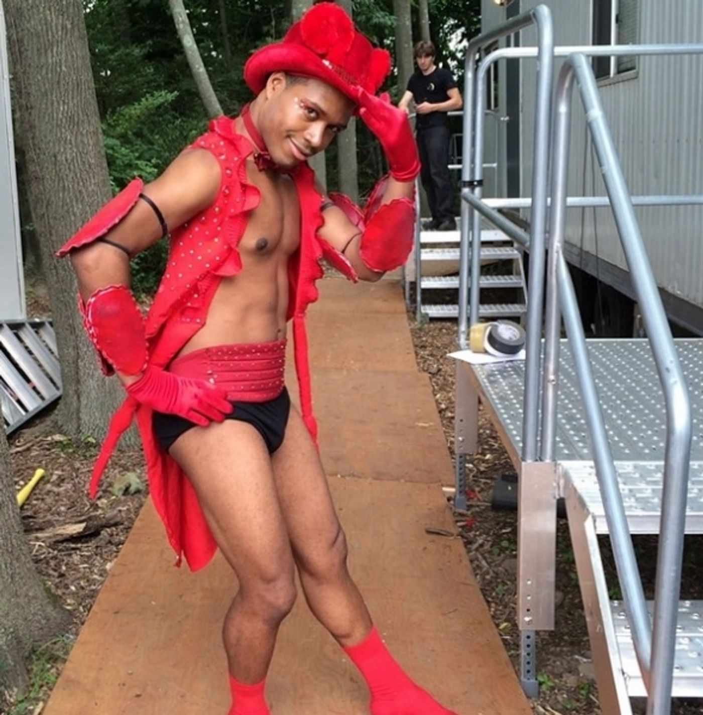 Photo Flash: Saturday Intermission Pics, 7/19- ROCKY Prepares for Closing, BULLETS Celebrates Zach Braff's Movie Release, and More! Photo Flash: Saturday Intermission Pics, 7/19- ROCKY Prepares for Closing, BULLETS Celebrates Zach Braff's Movie Release, and More! Image