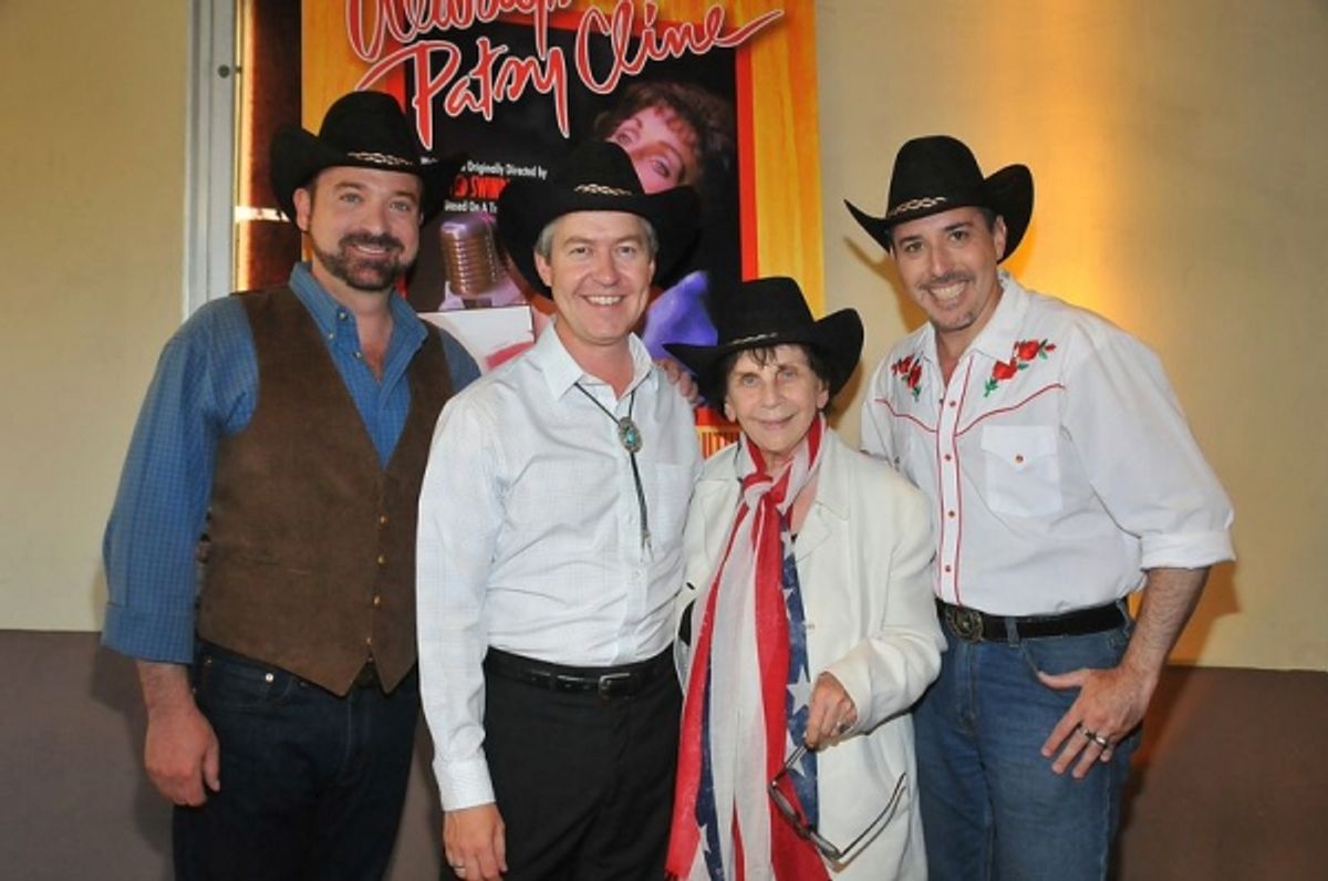 Alan Wager, Jay Irwin, Pegge Forrest, and Robert Levinstein at 