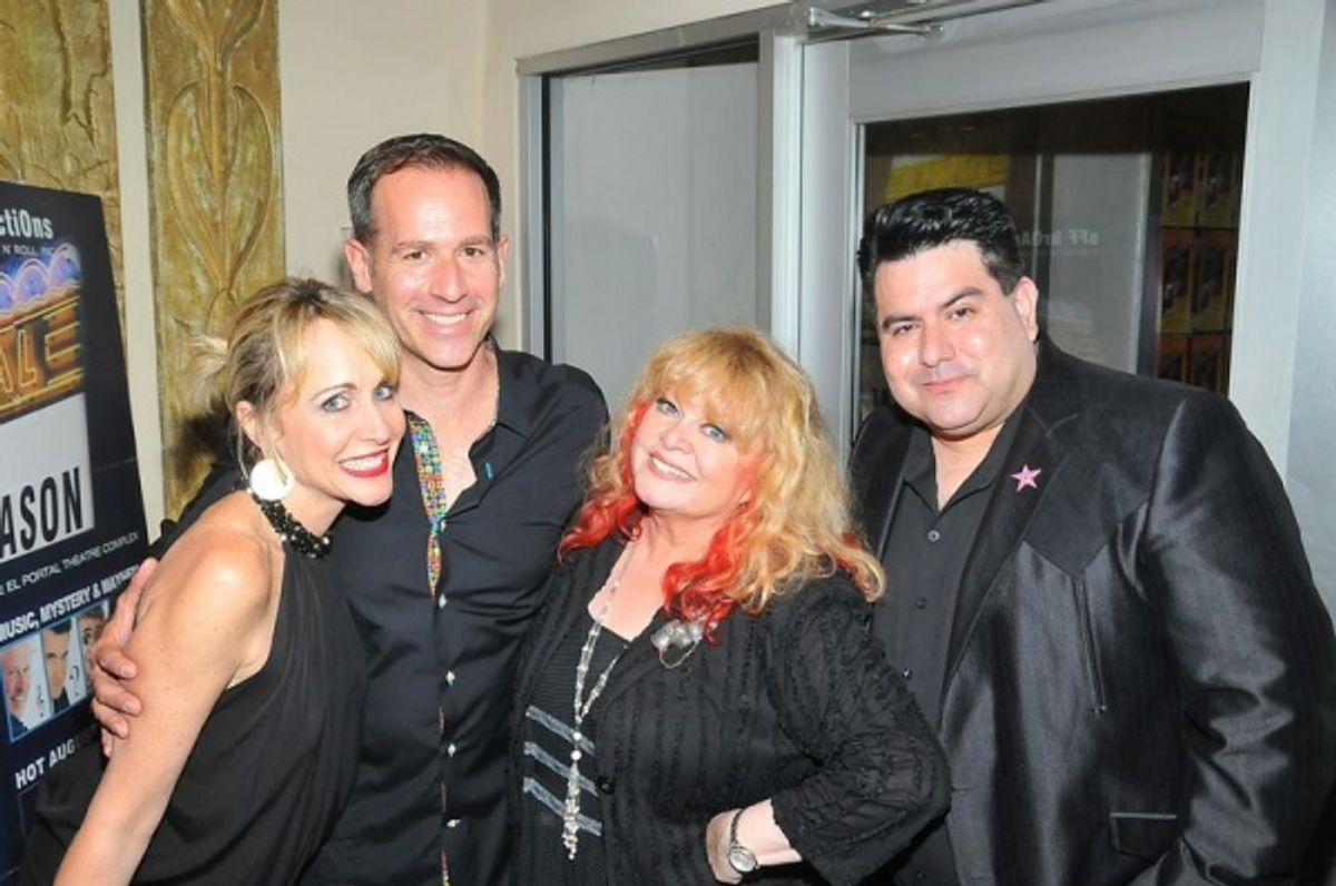 Carter Calvert, John Randall, Sally Struthers, and Michael Munoz at 