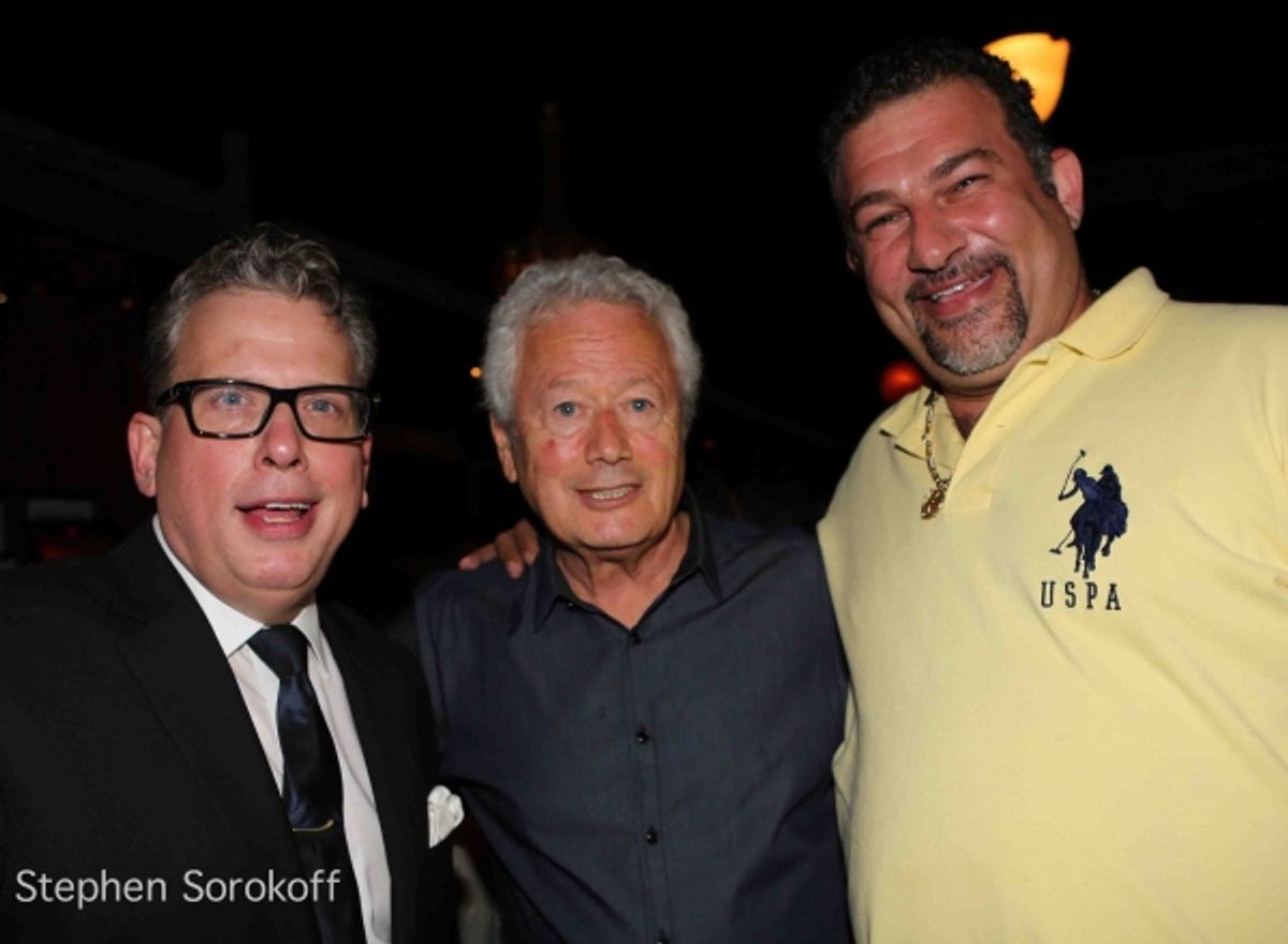 Billy Stritch, Stephen Sorokoff, Peter Neofytides at 