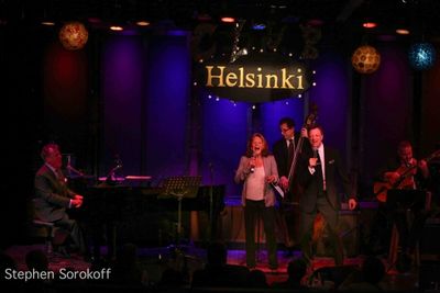 Billy Stritch, LInda Lavin, Tom Hubbard, Jim Caruso, Ron Afif Photo