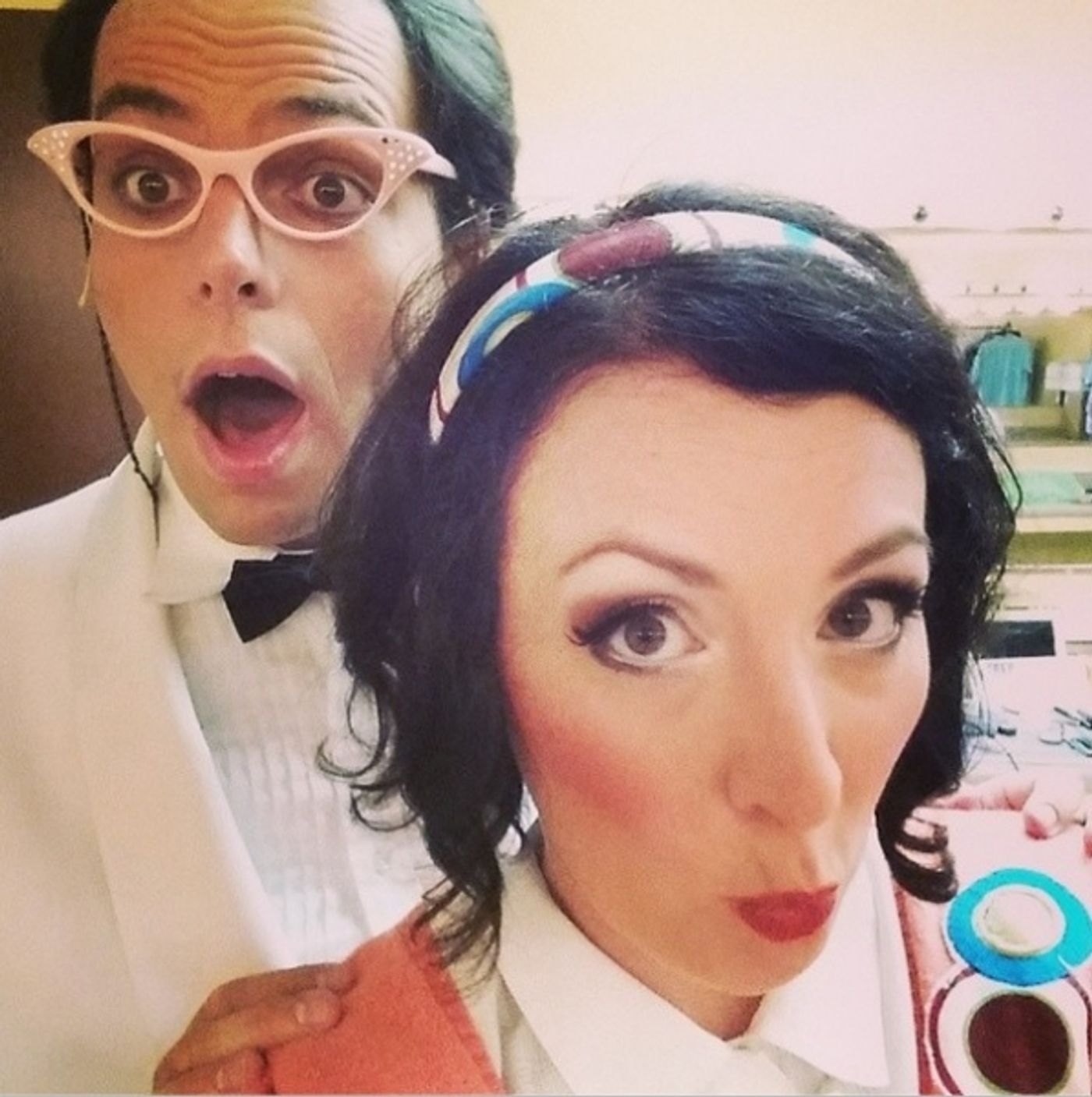 Photo Flash: Saturday Intermission Pics, Part 2 - 7/19 - NEWSIES Get Together, HEATHERS Sings, and More  Image