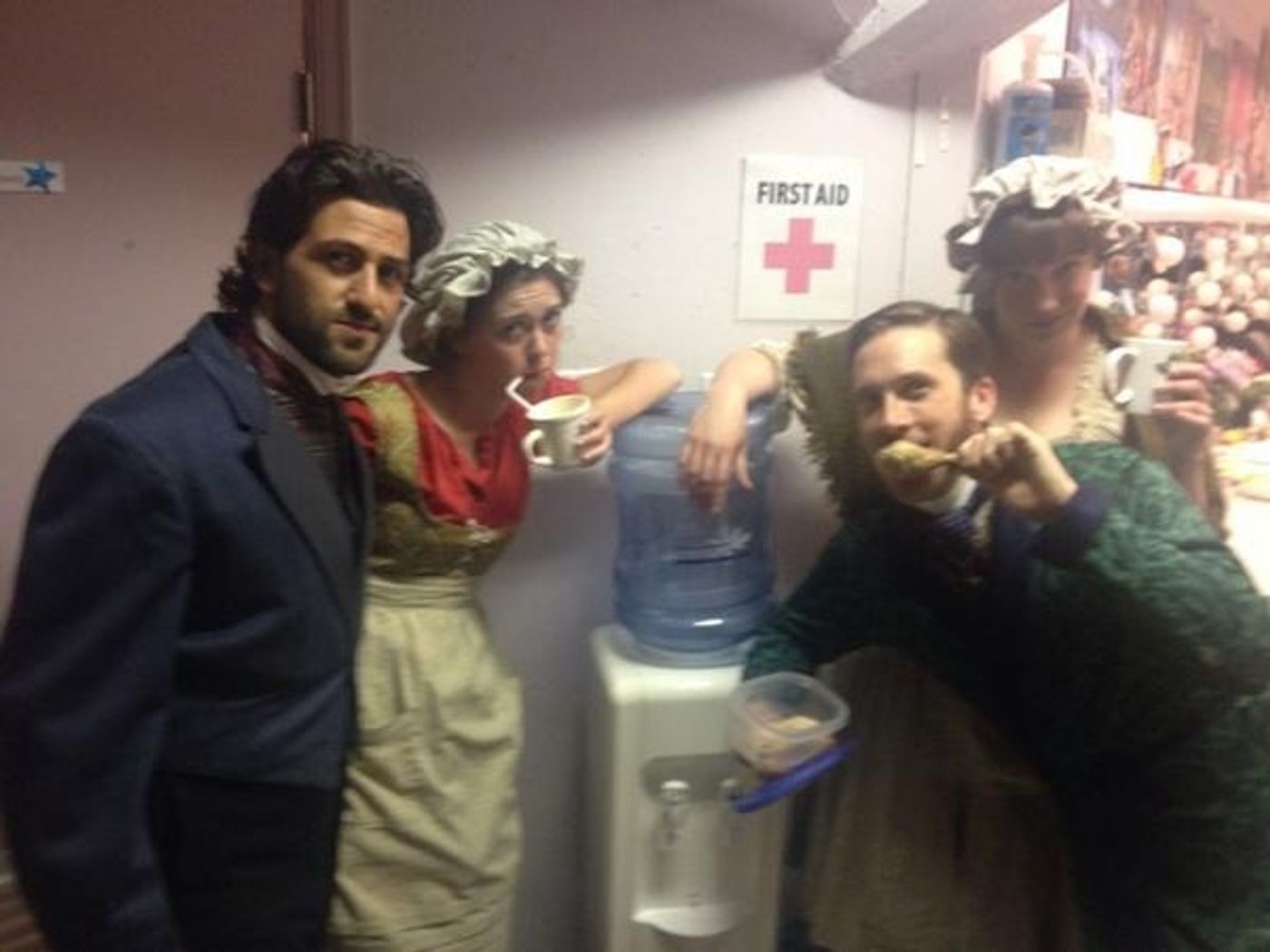 Photo Flash: Saturday Intermission Pics, Part 2 - 7/19 - NEWSIES Get Together, HEATHERS Sings, and More  Image