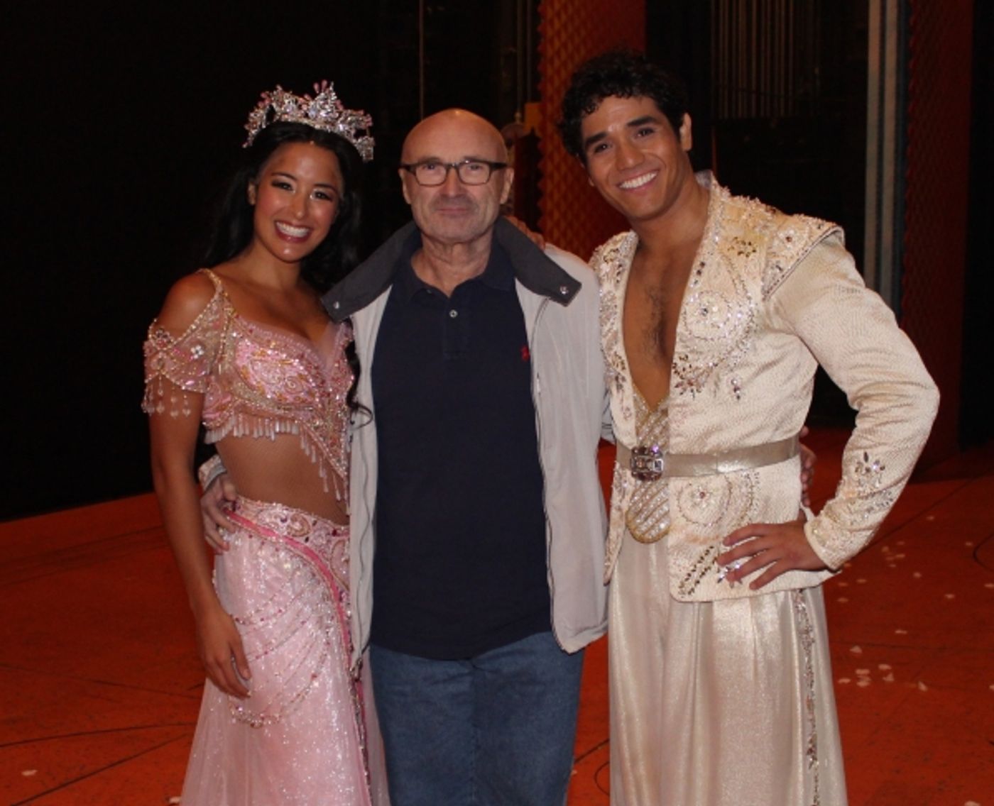 Photo Coverage: Backstage at ALADDIN with Phil Collins!  Image