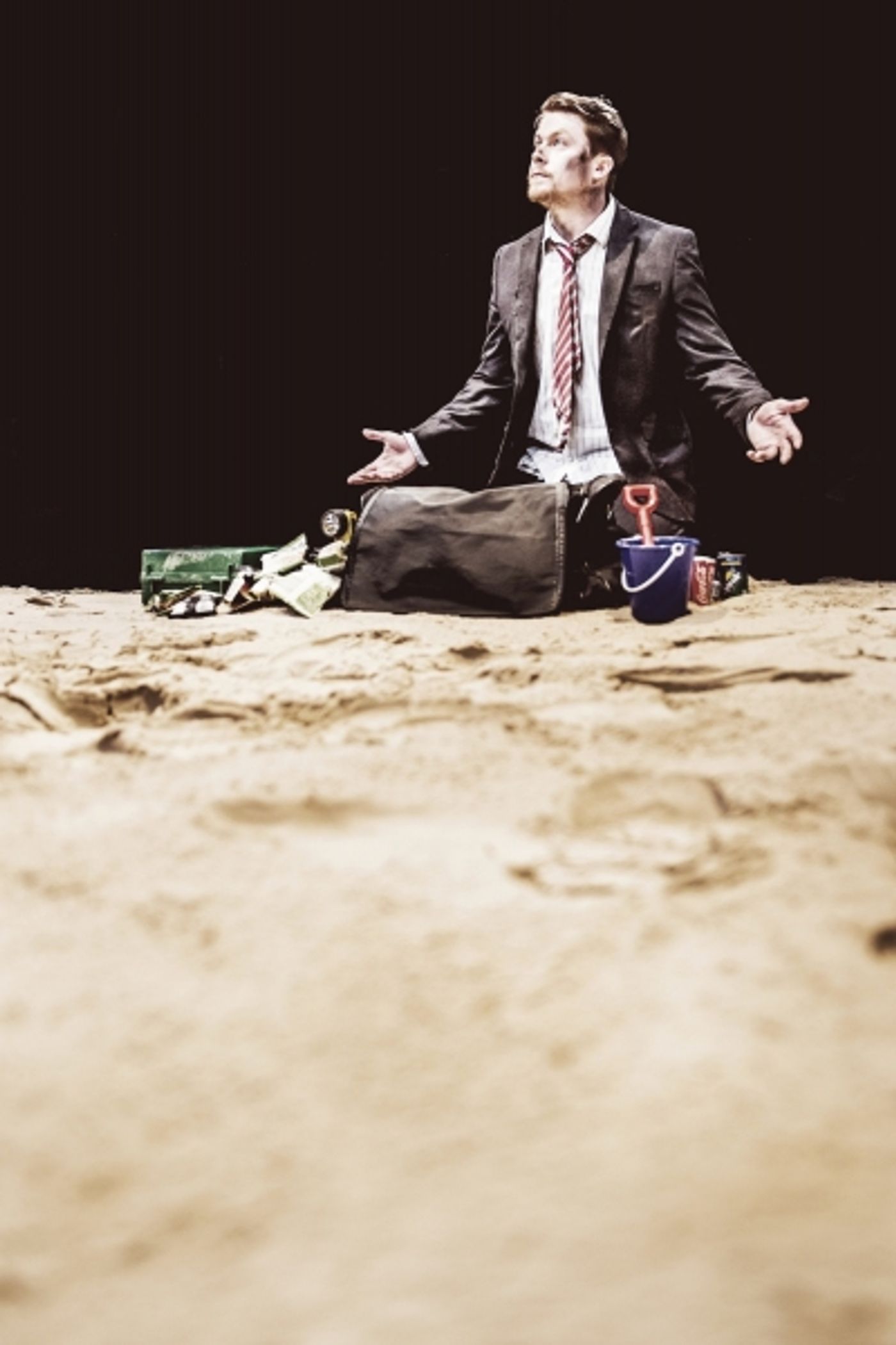 Photo Flash: First Look at Tom Basden's HOLES in Arcola Tent, Opening Tomorrow  Image