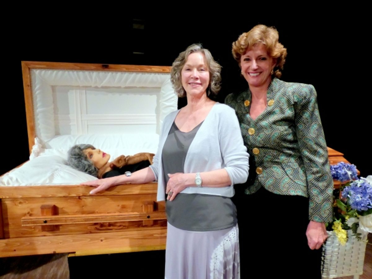 Rosemary Alexander and Cherry Norrise (Dr. Eve Bolinger) at 