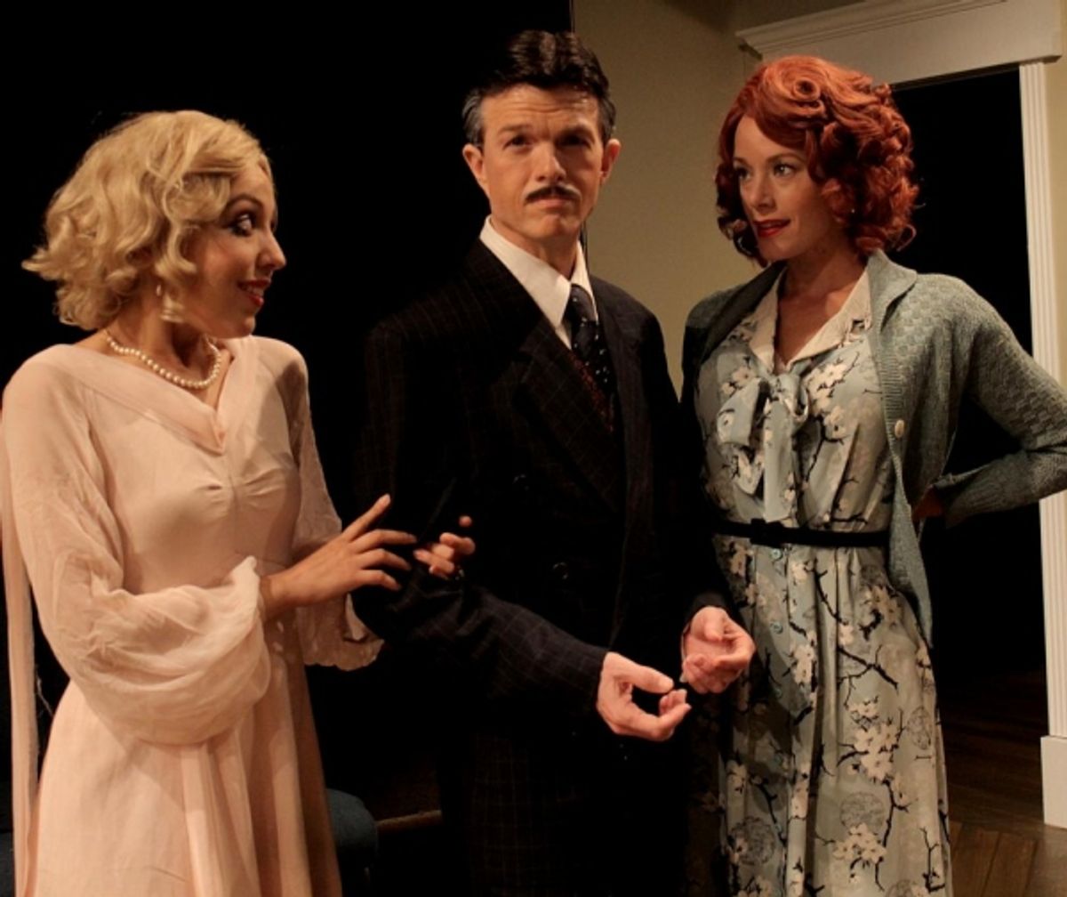 Jane (Lisa Villegas), Maurice (Joel Sandel), and Julia (Crystal OÃ¢â‚¬â„¢Brien) at 