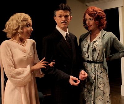 Jane (Lisa Villegas), Maurice (Joel Sandel), and Julia (Crystal OÃ¢â‚¬â„¢Br Photo