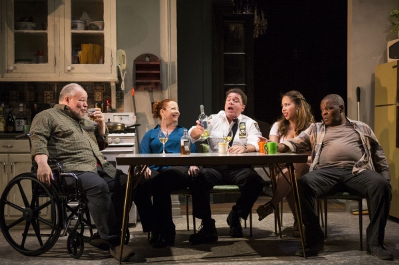 Photo Flash: First Look at Stephen McKinley Henderson and More in Atlantic Theater's BETWEEN RIVERSIDE AND CRAZY  Image